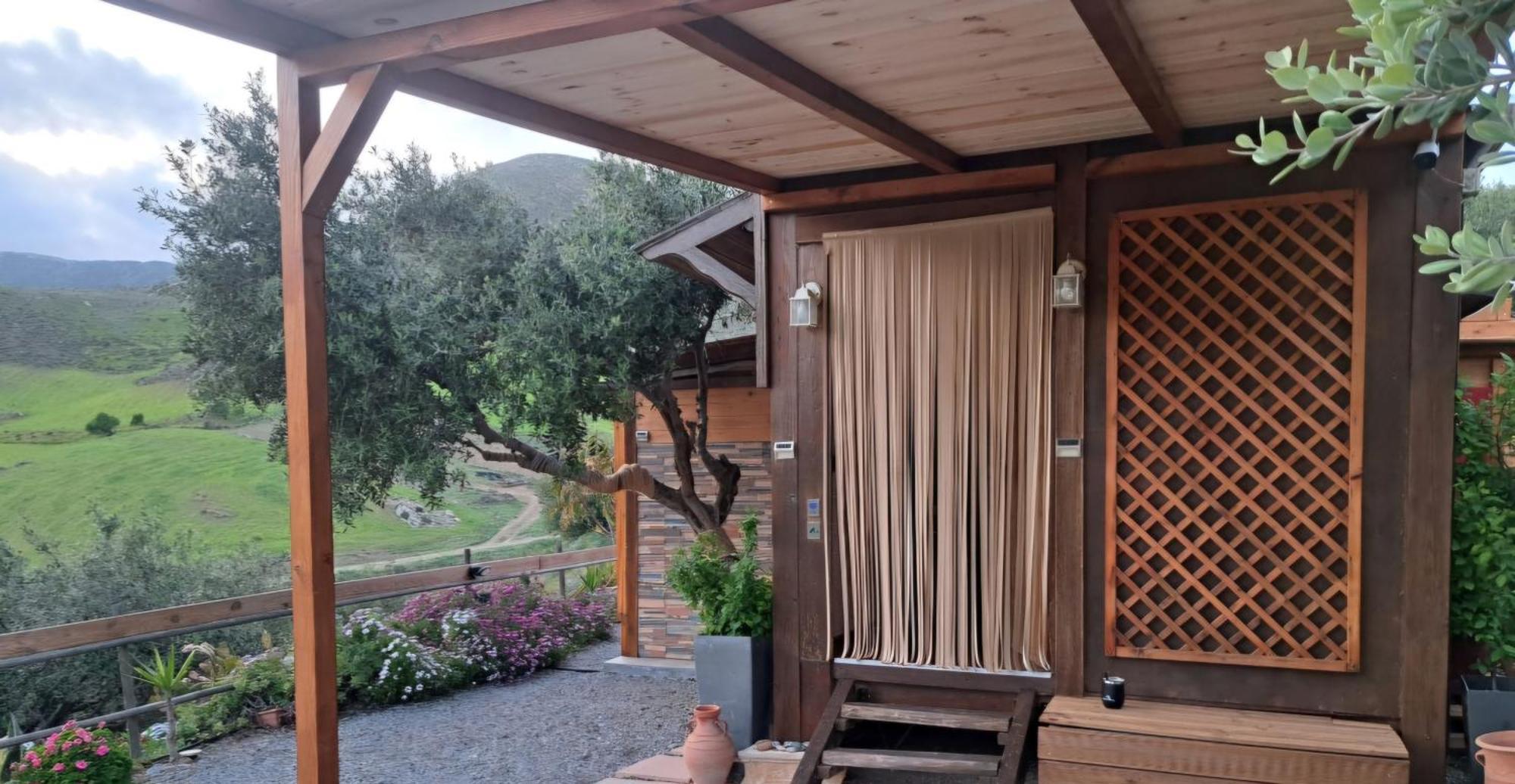 Hostal Wooden House At The Mountain-Private Paránimfoi Exterior foto
